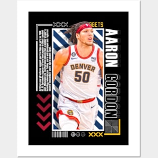 Aaron Gordon Paper Poster Version 10 Posters and Art